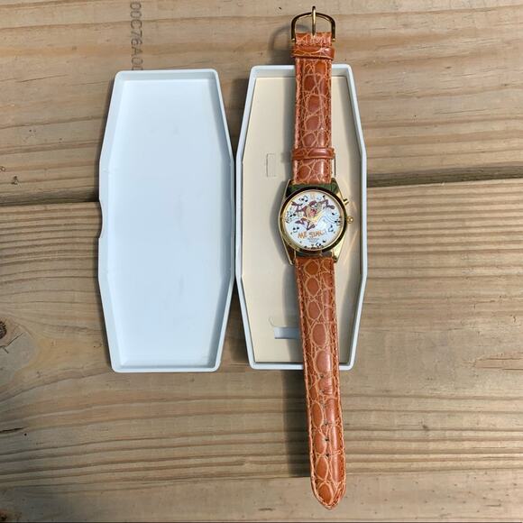 Vintage Collectible Tasmanian devil looney tunes musical watch and case - Picture 2 of 5